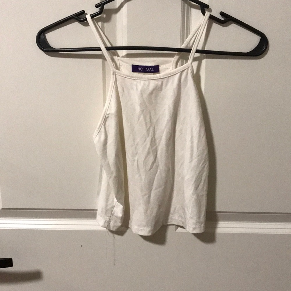 white suede crop top